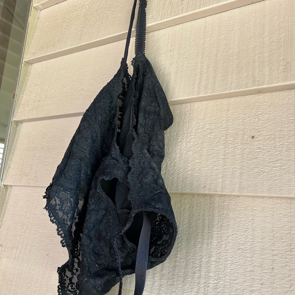 Torrid Black Lace Camisole. Intimate Bralette. - Picture 4 of 4